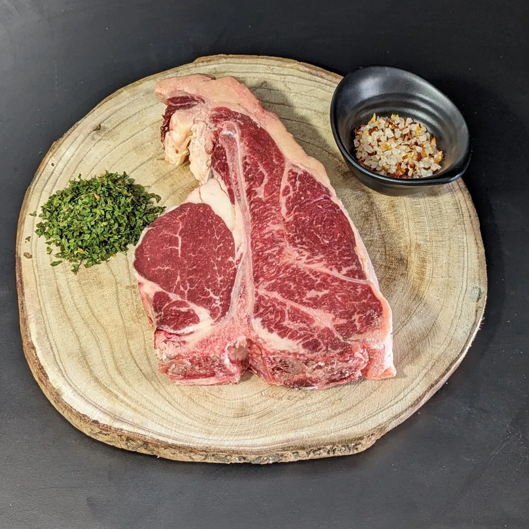 Corte T-Bone de vaca
