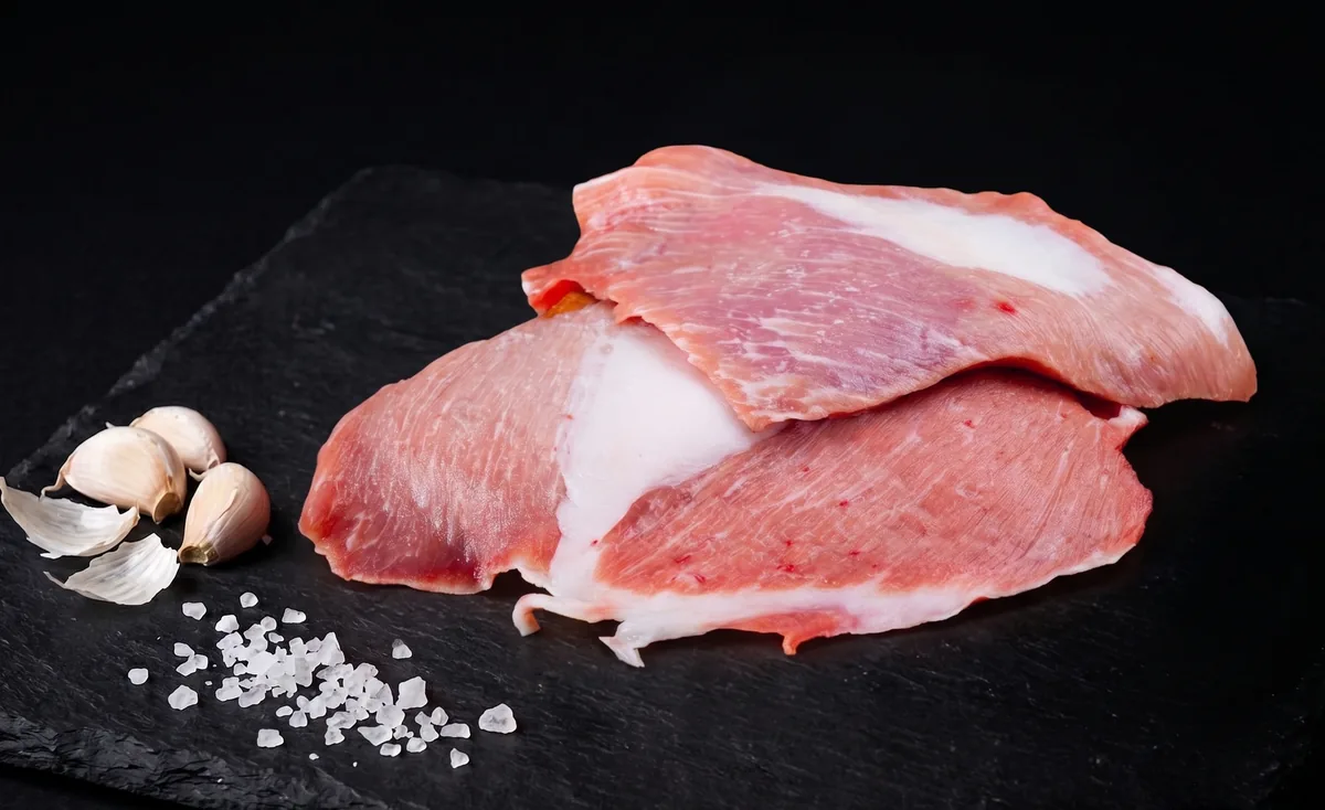 Secreto ibérico fresco en El Sastre de la Carne, Málaga