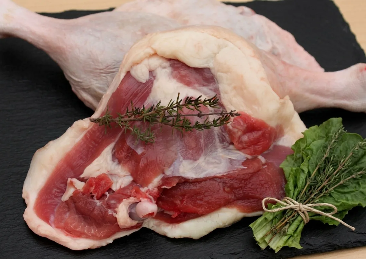 Confit de pato en El Sastre de la Carne, Málaga